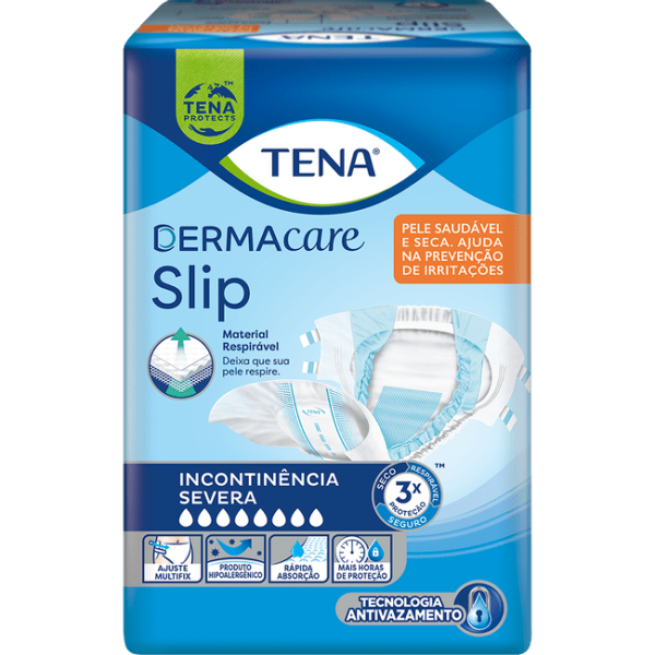 Fralda Geriátrica Tena Dermacare Slip