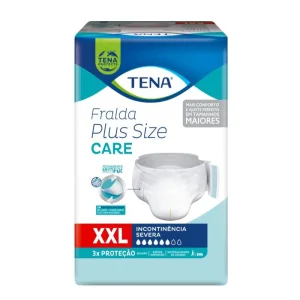 Fralda Geriátrica Tena Plus Size Care